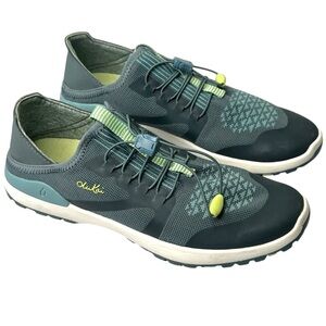 OluKai Shoes Womens Size 7.5 Miki Trainer Slip On Bungee Laces Convertible